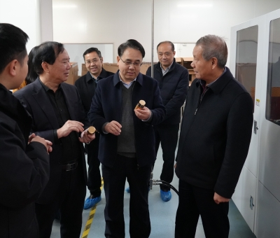 九江學(xué)院黨委書(shū)記李明斌一行蒞臨仙客來(lái)考察指導(dǎo)