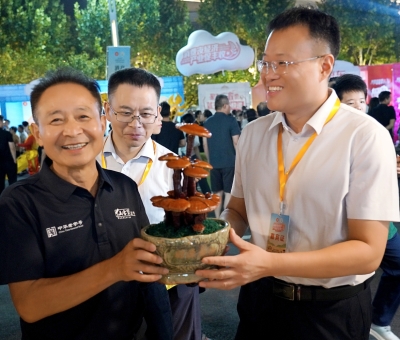 農(nóng)民豐收節(jié)亮點(diǎn)多：仙客來靈芝人氣旺 全產(chǎn)業(yè)鏈助力鄉(xiāng)村振興